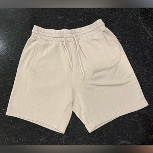 Men’s Tan Sweatshorts